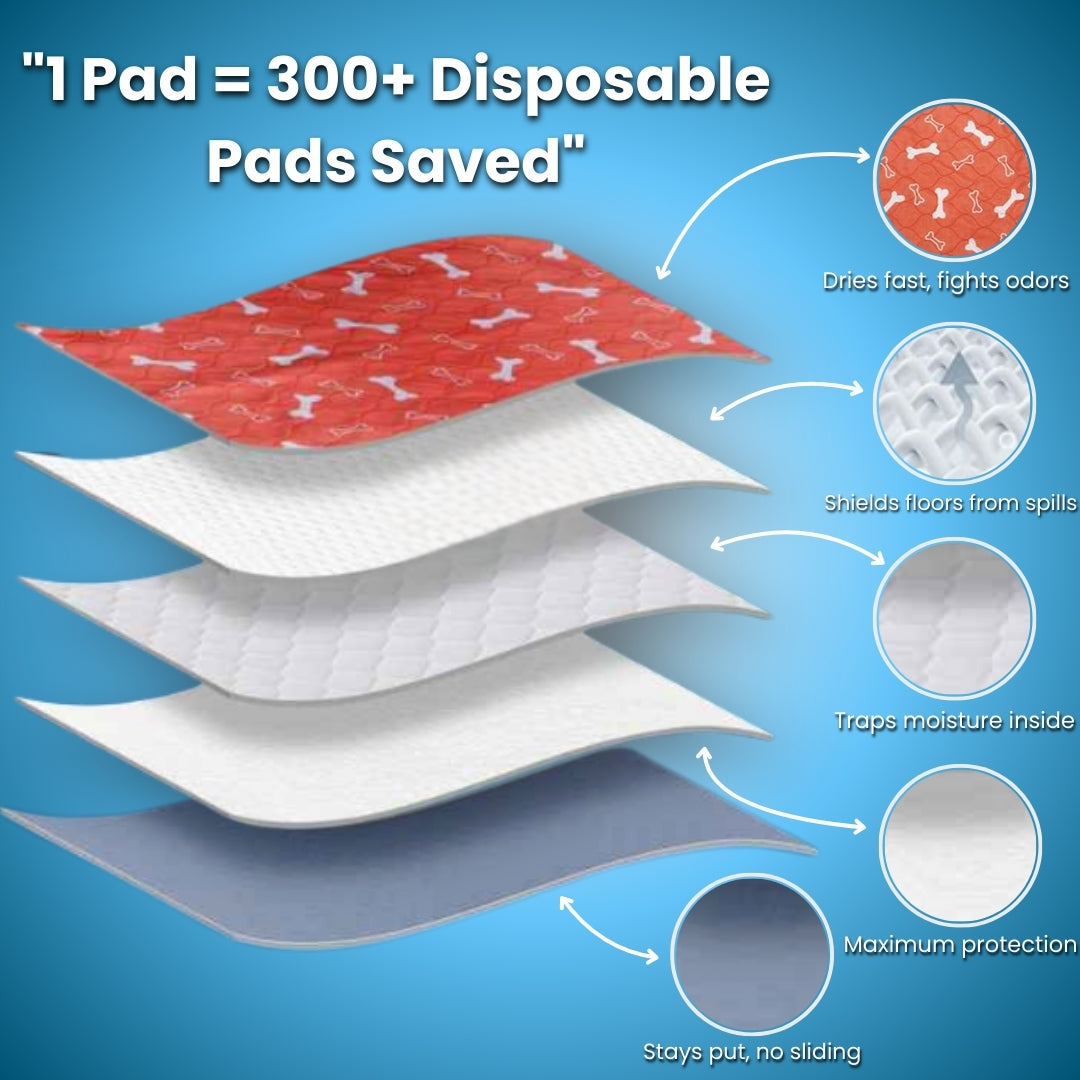 Washable Odor-Free Pad